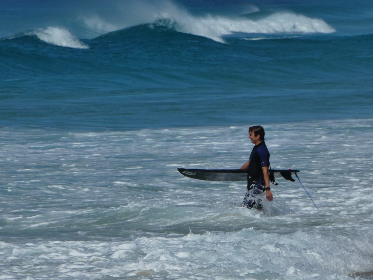 Pierwszy surfing w Australii :D