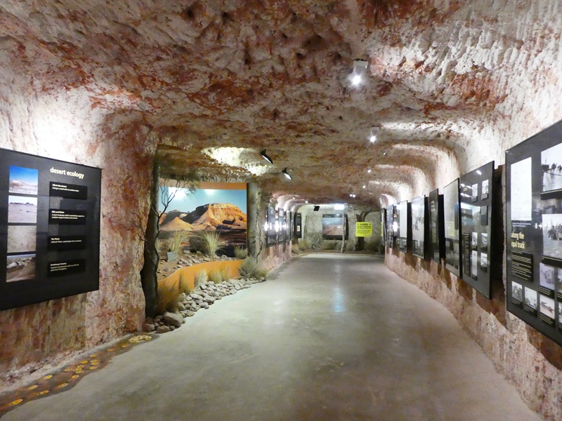 Podziemne muzeum- Umoona Opal Mine&Museum
