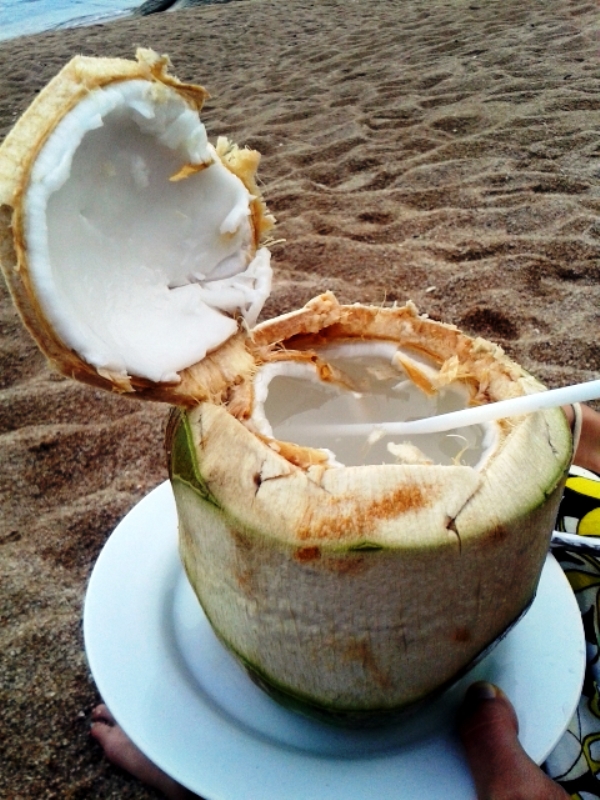 Ulubiony lokalny napój - kokos