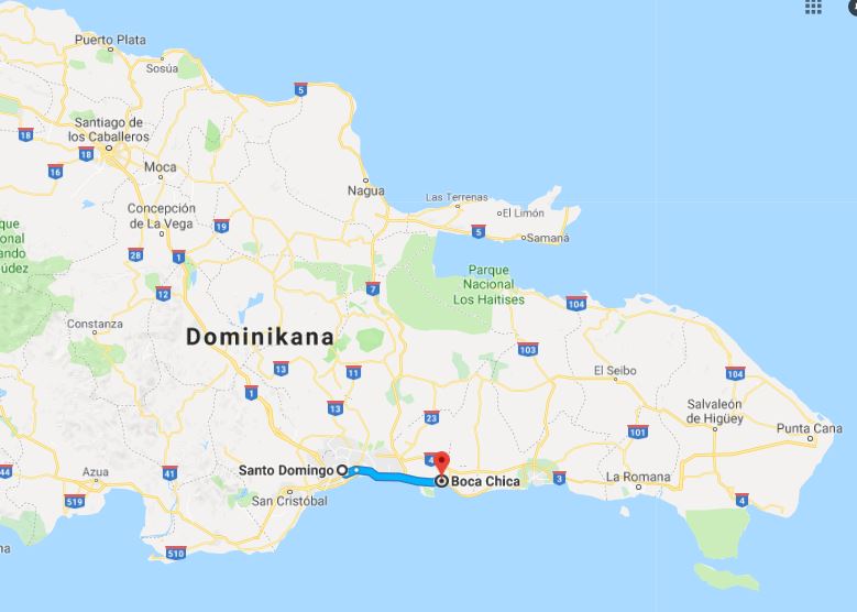 Dominikana samochodem w 7 dni