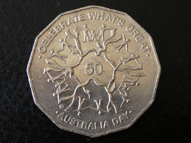 50 centów - dzień Australii