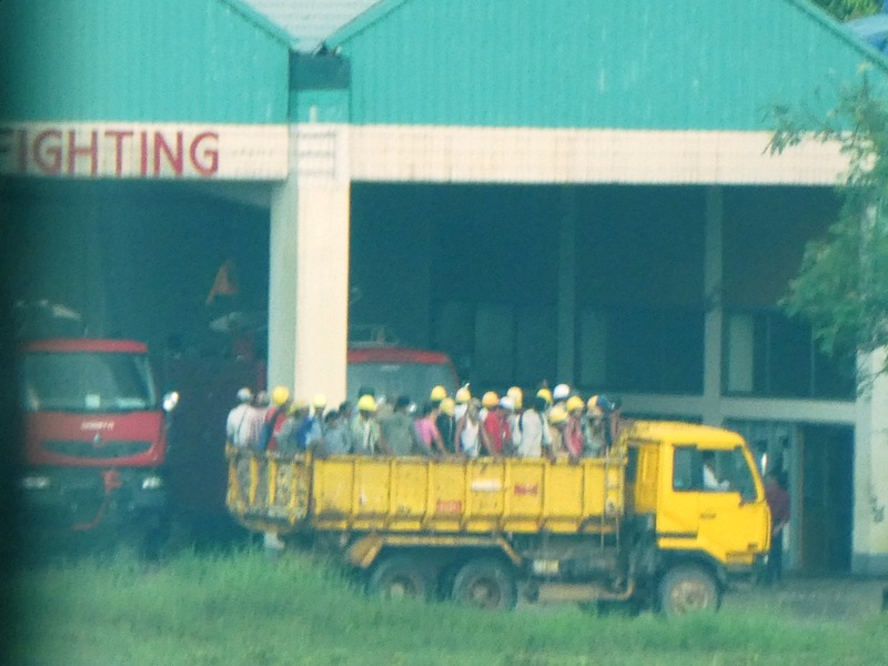 Transport pracowników na budowę